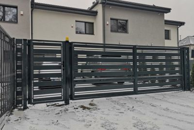 Металлический забор KOMBI