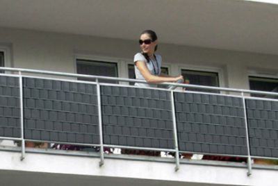 Пластиковая лента для балкона